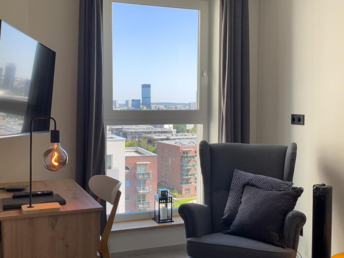 Urban Apartments Premium Baildona 18A, Free Garage, Self Check-In Katowice Bagian luar foto